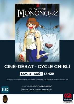 Ciné-débat Ghibli – PRINCESSE MONONOKÉ #Montauban