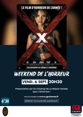 X : Trilogie horrifique de Ti West (Partie 1) #Montauban