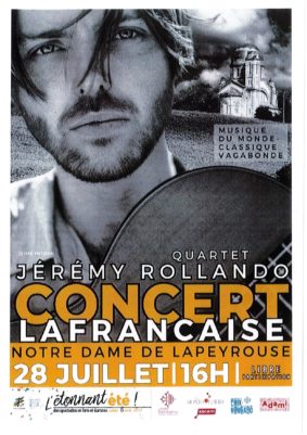 Concert Jérémy Rollando #Lafrançaise