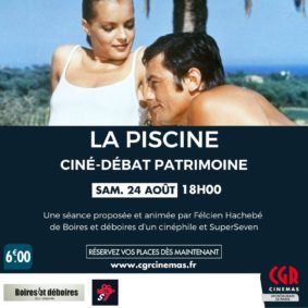 Ciné-débat - LA PISCINE #Montauban