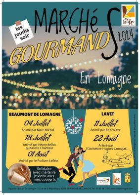 Marché Gourmand Nocturne #Beaumont-de-Lomagne