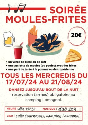 Soirée Moules/Frites #Beaumont-de-Lomagne