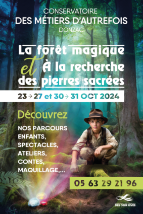 A la Recherche des pierres sacrées : parcours-aventure #Donzac