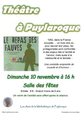 Le repas des fauves #Puylaroque