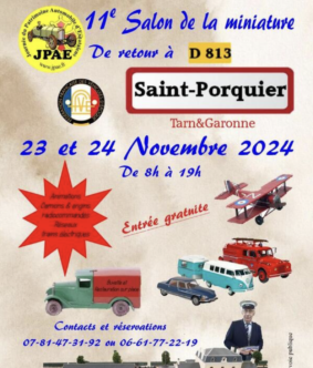 11ème Salon de la miniature #Saint-Porquier