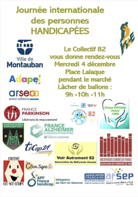 Journée Internationale des Personnes Handicapées #Montauban