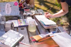 Atelier découverte : le pointillisme #Lapenche