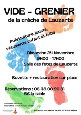 Vide-Grenier de la crèche #Lauzerte