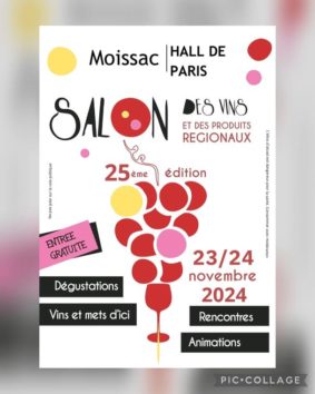 25ème Salon des Vins et des produits régionaux #Moissac