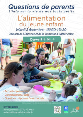 Questions de parents : L’alimentation du jeune enfant #Lafrançaise