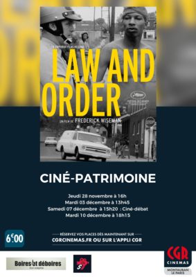 Ciné-débat - IL ÉTAIT UNE FOIS L'AMÉRIQUE : LAW AND ORDER #Montauban