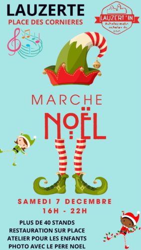 Marché de Noël #Lauzerte