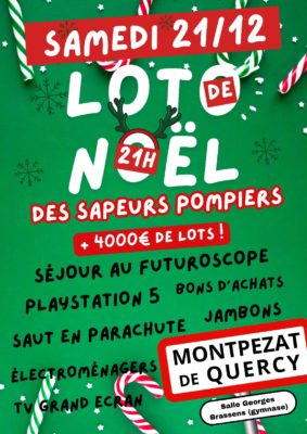 LOTO DE NOEL #Montpezat-de-Quercy