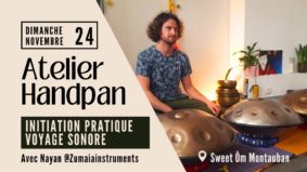 Atelier Handpan avec Nayan #Montauban