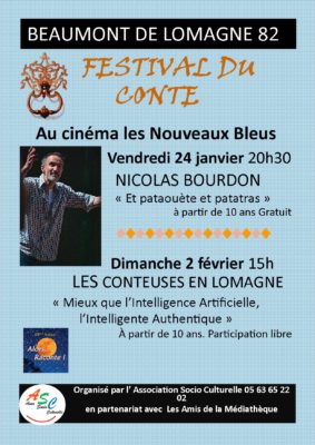 Spectacle des Conteuses en Lomagne #Beaumont-de-Lomagne