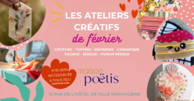 Ateliers créatifs de Février #Montauban